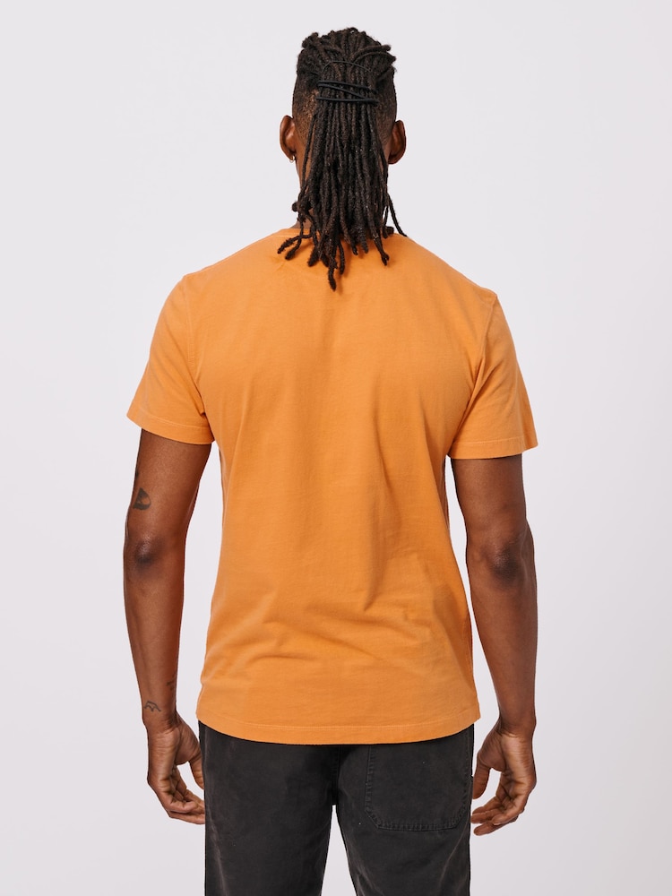 Aubin Yellow 100% Organic Cotton T-Shirt - Image 2 of 5