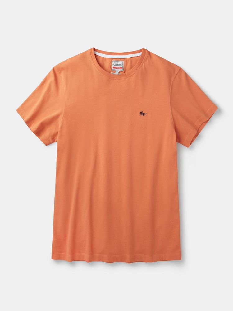 Aubin Yellow 100% Organic Cotton T-Shirt - Image 5 of 5