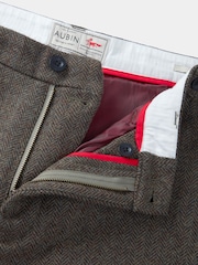 Aubin Green Pasmore Wool Suit Trousers - Image 6 of 6