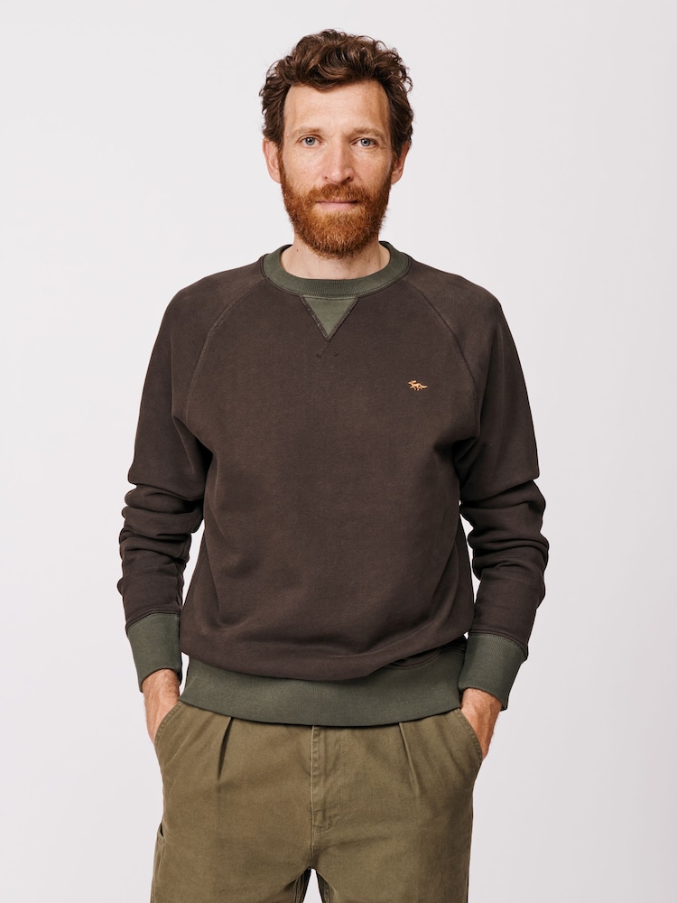 Aubin Lichfield Heavyweight 100% Cotton Sweat Top - Image 1 of 6