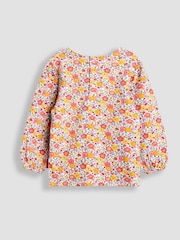 Oranžna - Jojo Maman Bébé Aplicirana obleka z naprsnikom & Top Set - Slika 5 iz 6