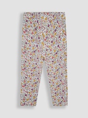 Orange - JoJo Maman Bébé 2-Pack Classic Floral Leggings - Bild 3 von 5