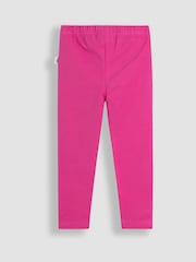 JoJo Maman Bébé Pink 2-Pack Ditsy Floral Leggings - Image 3 of 7