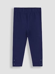 Blau - JoJo Maman Bébé 2-Pack Classic Floral Leggings - Bild 4 von 5