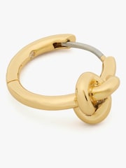 kate spade new york Gold Tone Knot Huggies - Image 2 of 3