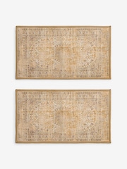 Yellow Washable Emporium Oriental Doormats - Image 1 of 5