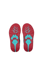 Negro y azul - Clarks Kids Wide Fit Bright Selva Hero Shoes - Imagen 8 de 8
