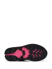 Azul Rosa - Clarks Kids Wide Fit Bright Selva Hero Shoes - Imagen 7 de 8
