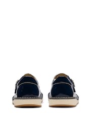 Mornarsko modra - Otroški čevlji Clarks Leather Joyful Skip - Slika 2 iz 6