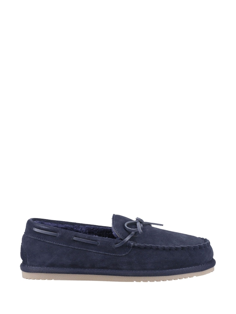 Hush Puppies Blue Abraham Slippers - Image 1 of 5