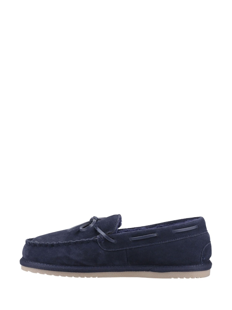 Hush Puppies Blue Abraham Slippers - Image 2 of 5