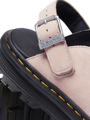Dr. Martens Pink Zebzag Leather Mules - Image 6 of 6