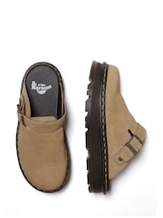 Dr. Martens Cream Zebzag Leather Shoes - Image 4 of 6