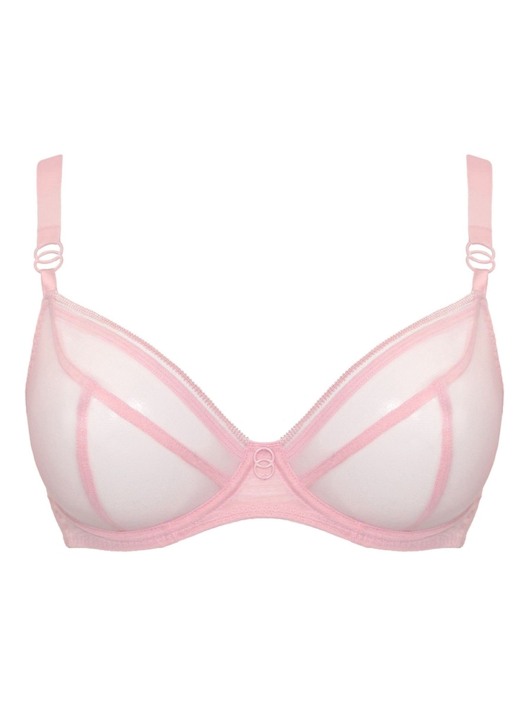 Розовый бюстгальтер с глубоким вырезом Curvy Kate Lifestyle - Изображение 7 из 7