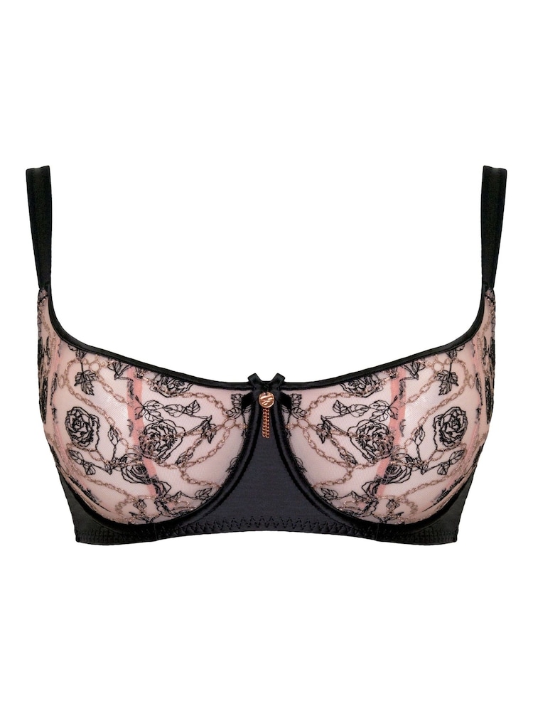 Curvy Kate Scantilly Entwined Balcony Black Bra - Imagem 6 de 6