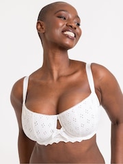 Curvy Kate Flora Balcony White Bra - Image 1 of 5