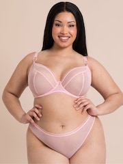 Curvy Kate Pink Lifestyle Thongs - Image 1 of 5