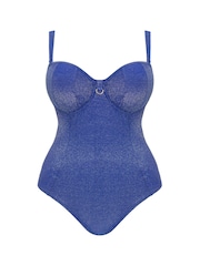 Curvy Kate Sapphire Seas Bandeau Strapless Multiway Swimsuit - Image 8 of 8