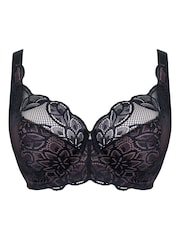 Curvy Kate Lovelace Side Support Balcony Black Bra - Image 6 of 7