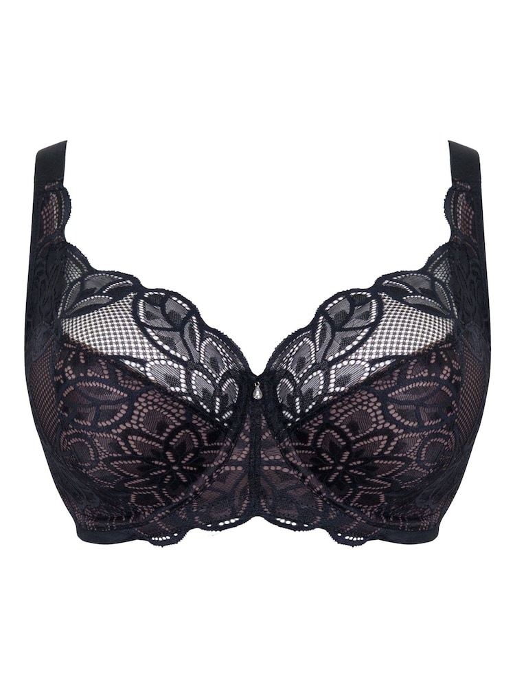 Curvy Kate Lovelace Side Support Balcony Black Bra - Image 6 of 7