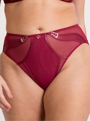 Curvy Kate Red Scantilly Suspense High Waist Knickers - Bild 3 von 6