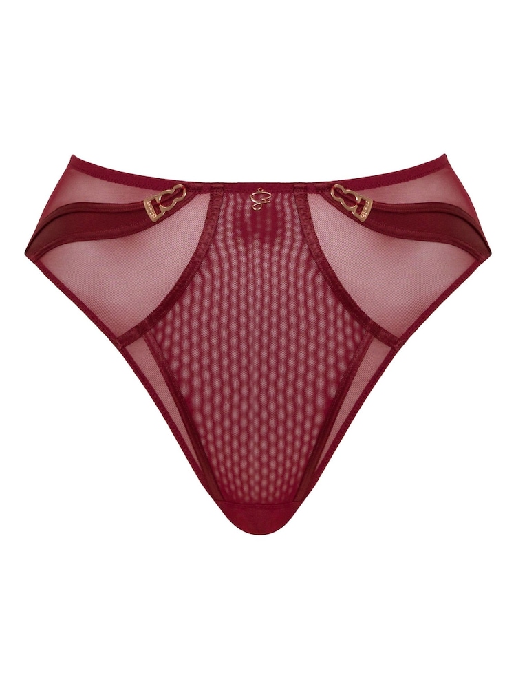 Curvy Kate Red Scantilly Suspense High Waist Knickers - Bild 6 von 6