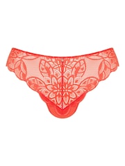 Curvy Kate Orange Lovelace Brazilian Briefs - Image 2 of 2