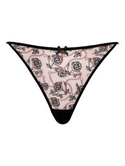 Curvy Kate Scantilly Entwined Tanga Black Knickers - Bild 6 von 6