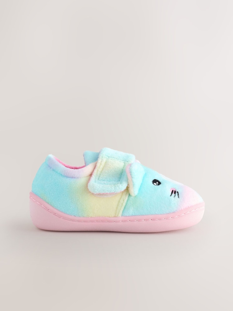 Multi Rainbow Cat Cupsole Slippers - Image 2 of 5 Multi Rainbow Cat Cupsole Slippers - Image 2 of 5