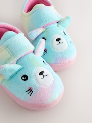 Multi Rainbow Cat Cupsole Slippers - Image 3 of 5