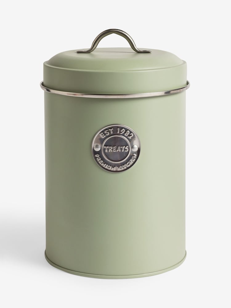 Set of 2 Sage Green Bread Bin and Treat Storage Jars - Image 4 of 4 Set of 2 Sage Green Bread Bin and Treat Storage Jars - Image 4 of 4