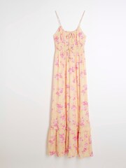 River Island Yellow Floral Ditsy Tiered Maxi Dress - Image 5 of 6
