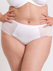 Белый - Curvy Kate Чудо-полноценные короткие трусы - Image 1 of 3