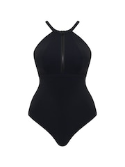 Curvy Kate Zip Tide Non-Wired Multiway Black Swimsuit - Image 10 of 10