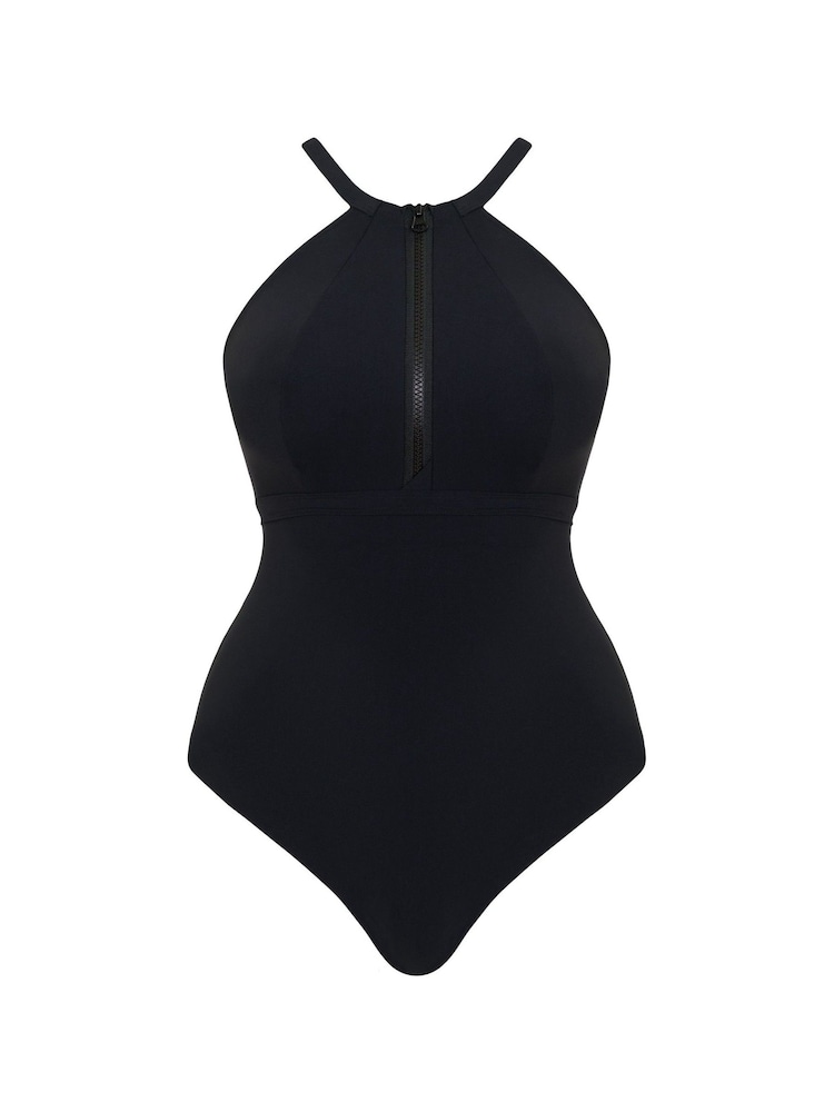 Curvy Kate Zip Tide Non-Wired Multiway Black Swimsuit - Image 10 of 10