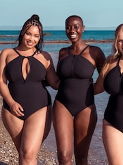 Curvy Kate Zip Tide Non-Wired Multiway Black Swimsuit - Image 2 of 10