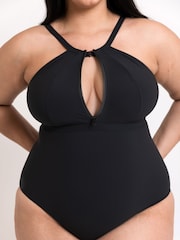 Curvy Kate Zip Tide Non-Wired Multiway Black Swimsuit - Image 3 of 10