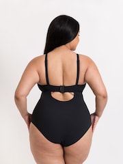 Curvy Kate Zip Tide Non-Wired Multiway Black Swimsuit - Image 5 of 10