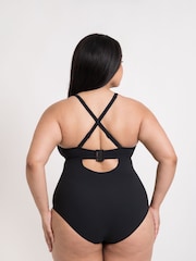 Curvy Kate Zip Tide Non-Wired Multiway Black Swimsuit - Image 7 of 10