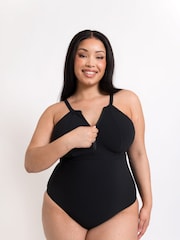 Curvy Kate Zip Tide Non-Wired Multiway Black Swimsuit - Image 9 of 10