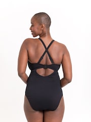 Curvy Kate Jet Set Multiway Plunge Black Swimsuit - Image 2 of 7
