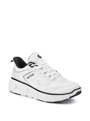 Pavers White Wide Fit Memory Foam Trainers - Image 2 of 5