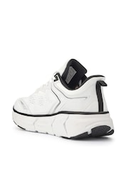 Pavers White Wide Fit Memory Foam Trainers - Image 3 of 5