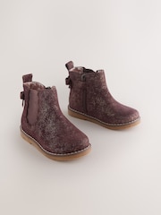 Brown Wide Fit (G) Chelsea Ankle Boots - Image 1 of 5