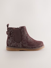 Brown Wide Fit (G) Chelsea Ankle Boots - Image 2 of 5