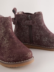 Brown Wide Fit (G) Chelsea Ankle Boots - Image 3 of 5