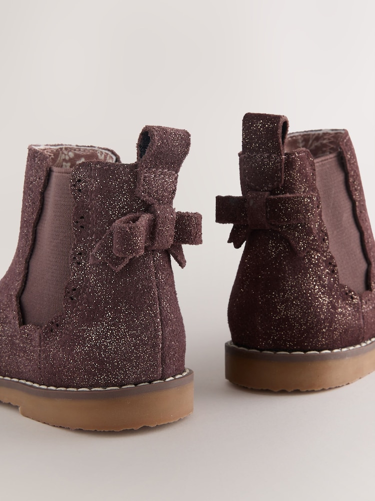 Brown Wide Fit (G) Chelsea Ankle Boots - Image 5 of 5 Brown Wide Fit (G) Chelsea Ankle Boots - Image 5 of 5