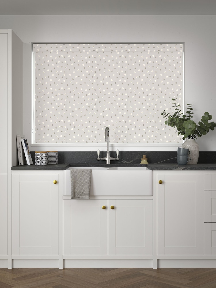 Grey Bee Print Made to Measure Roller Blind - Image 2 of 6