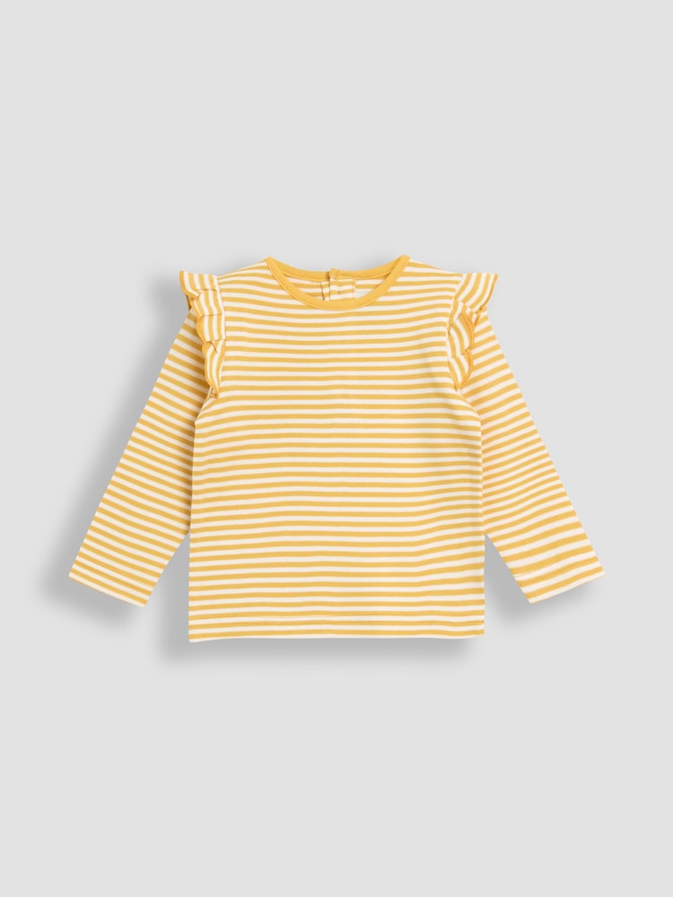 Gelb - JoJo Maman Bébé 2-Pack Tops - Bild 2 von 7