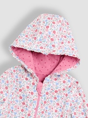JoJo Maman Bébé Pink Appliqué Reversible Hoodie - Image 7 of 7